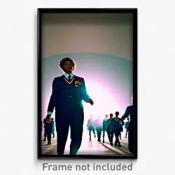 Pixel Art Poster - Graceful School (8 Bit Psychedelic Trippy Video Game Print)