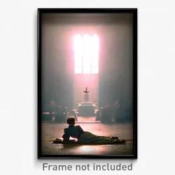 Pixel Art Poster - Zealous Resting Place (8 Bit Psychedelic Video Game Print)