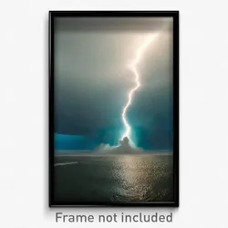 Pixel Art Poster - Unknown Hurricane (8 Bit Psychedelic Trippy Video Game Print)