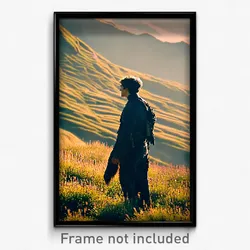 Pixel Art Poster - Nutty Ridgeline (8 Bit Psychedelic Trippy Video Game Print)