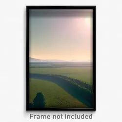 Pixel Art Poster - Clean Land (8 Bit Psychedelic Trippy Weird Video Game Print)