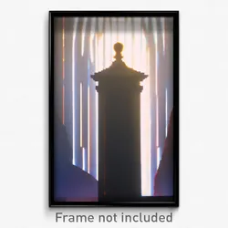 Pixel Art Poster - Droopy State (8 Bit Psychedelic Trippy Video Game Print)