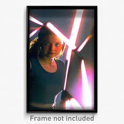 Pixel Art Poster - Candid Rift (8 Bit Psychedelic Trippy Weird Video Game Print)