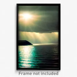 Pixel Art Poster - Thunderous Dike (8 Bit Psychedelic Trippy Video Game Print)
