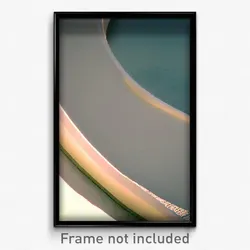 Pixel Art Poster - Wavy Ledge (8 Bit Psychedelic Trippy Weird Video Game Print)
