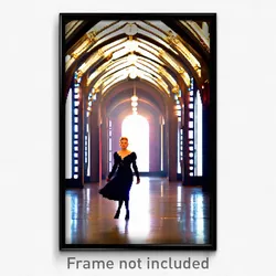 Pixel Art Poster - Glamorous Passage (8 Bit Psychedelic Trippy Video Game Print)