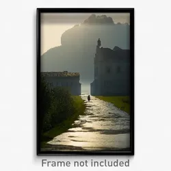 Pixel Art Poster - Stark Hermitage (8 Bit Psychedelic Trippy Video Game Print)