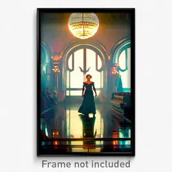 Pixel Art Poster - Lavish Mere (8 Bit Psychedelic Trippy Weird Video Game Print)
