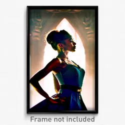 Pixel Art Poster - Graceful Baronetcy (8 Bit Psychedelic Video Game Print)