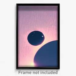 Pixel Art Poster - Round Mars (8 Bit Psychedelic Trippy Weird Video Game Print)