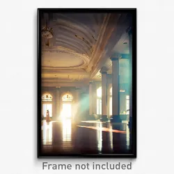 Pixel Art Poster - Elegant Space (8 Bit Psychedelic Trippy Video Game Print)