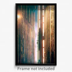 Pixel Art Poster - Immaculate Cologne (8 Bit Psychedelic Video Game Print)