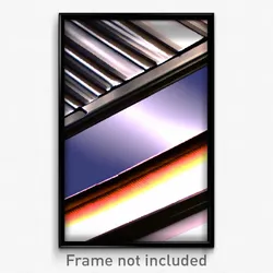 Pixel Art Poster - Polished Gutter (8 Bit Psychedelic Trippy Video Game Print)