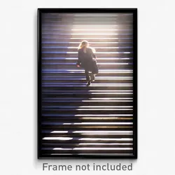 Pixel Art Poster - Terrific Steps (8 Bit Psychedelic Trippy Video Game Print)