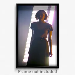Pixel Art Poster - Thin Muster (8 Bit Psychedelic Trippy Weird Video Game Print)