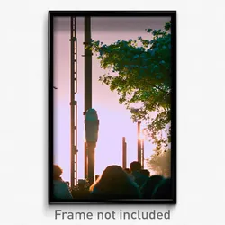Pixel Art Poster - Ordinary March (8 Bit Psychedelic Trippy Video Game Print)