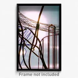 Pixel Art Poster - Remarkable Wire (8 Bit Psychedelic Trippy Video Game Print)