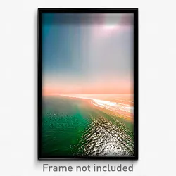 Pixel Art Poster - Remarkable Gulf (8 Bit Psychedelic Trippy Video Game Print)