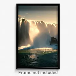 Pixel Art Poster - Famous Runoff (8 Bit Psychedelic Trippy Video Game Print)
