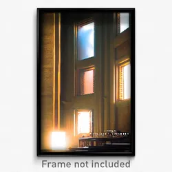 Pixel Art Poster - Negligible Antechamber (8 Bit Psychedelic Video Game Print)