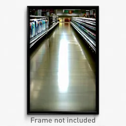 Pixel Art Poster - Attractive Aisle (8 Bit Psychedelic Trippy Video Game Print)