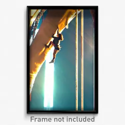 Pixel Art Poster - Creative Climb (8 Bit Psychedelic Trippy Video Game Print)