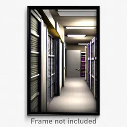 Pixel Art Poster - Peaceful Storage Room (8 Bit Psychedelic Video Game Print)