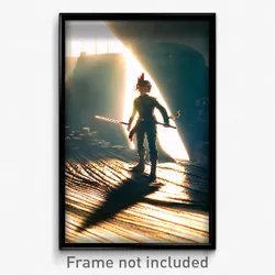 Pixel Art Poster - Tiny Pike (8 Bit Psychedelic Trippy Weird Video Game Print)