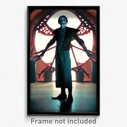 Pixel Art Poster - Unique Grotesque (8 Bit Psychedelic Trippy Video Game Print)