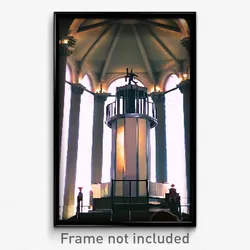 Pixel Art Poster - Admired Pulpit (8 Bit Psychedelic Trippy Video Game Print)