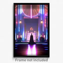 Pixel Art Poster - Humongous Dais (8 Bit Psychedelic Trippy Video Game Print)