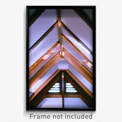 Pixel Art Poster - Advanced Attic (8 Bit Psychedelic Trippy Video Game Print)
