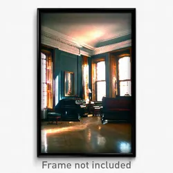 Pixel Art Poster - Polished Rectory (8 Bit Psychedelic Trippy Video Game Print)