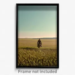 Pixel Art Poster - Subtle Prairie (8 Bit Psychedelic Trippy Video Game Print)