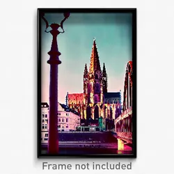 Pixel Art Poster - Worldly Cologne (8 Bit Psychedelic Trippy Video Game Print)