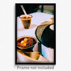 Pixel Art Poster - Rough Brown Sugar Milk Tea (8 Bit Video Game Print)