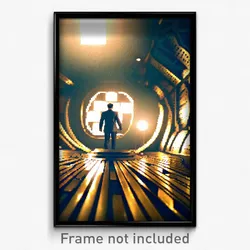 Pixel Art Poster - Cool Treasury (8 Bit Psychedelic Trippy Video Game Print)