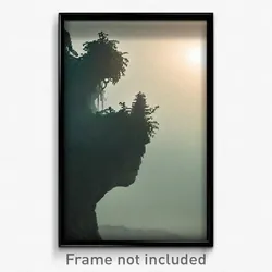 Pixel Art Poster - Strange Mere (8 Bit Psychedelic Trippy Video Game Print)