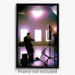 Pixel Art Poster - Acidic Movie Studio (8 Bit Psychedelic Video Game Print)