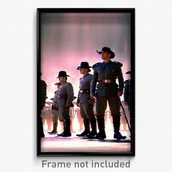 Pixel Art Poster - Tall Muster (8 Bit Psychedelic Trippy Weird Video Game Print)
