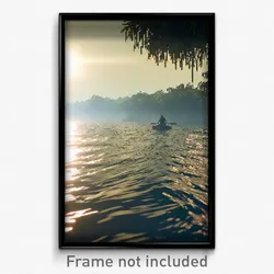 Pixel Art Poster - Coarse Backwater (8 Bit Psychedelic Trippy Video Game Print)