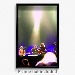 Pixel Art Poster - Puzzling Concert (8 Bit Psychedelic Trippy Video Game Print)
