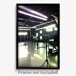 Pixel Art Poster - Polished Movie Studio (8 Bit Psychedelic Video Game Print)