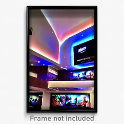 Pixel Art Poster - Wiggly Home Theatre (8 Bit Psychedelic Video Game Print)