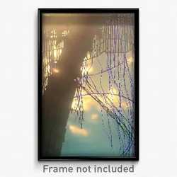 Pixel Art Poster - Stained Wire (8 Bit Psychedelic Trippy Video Game Print)