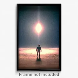 Pixel Art Poster - Brilliant Desolation (8 Bit Psychedelic Video Game Print)