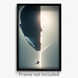 Pixel Art Poster - Infinite Head (8 Bit Psychedelic Trippy Video Game Print)