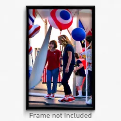 Pixel Art Poster - Unkempt Fourth Of July (8 Bit Psychedelic Video Game Print)