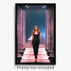 Pixel Art Poster - Dreary Catwalk (8 Bit Psychedelic Trippy Video Game Print)