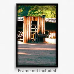 Pixel Art Poster - Nice Sawmill (8 Bit Psychedelic Trippy Video Game Print)